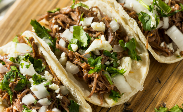 1. Los tacos. 
Así como lo lees, se dio a conocer que tan solo una porción (100 gramos) de un taco con carne asada cuenta con 224 calorías. Ahora, imagínate ¿cuántas tendrá una orden?

Foto: Archivo.