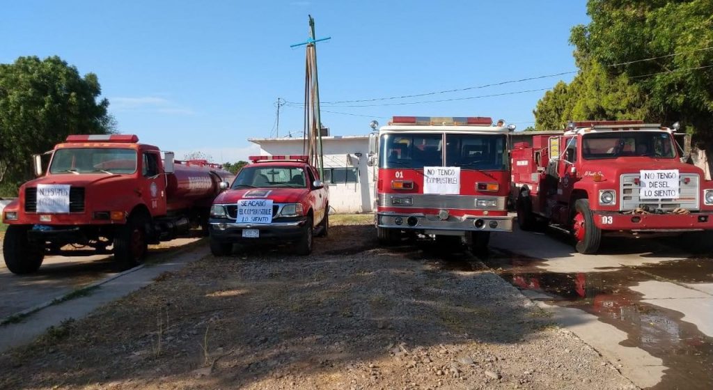 Los bomberos de El Fuerte no podrán atender incendios por falta de dinero